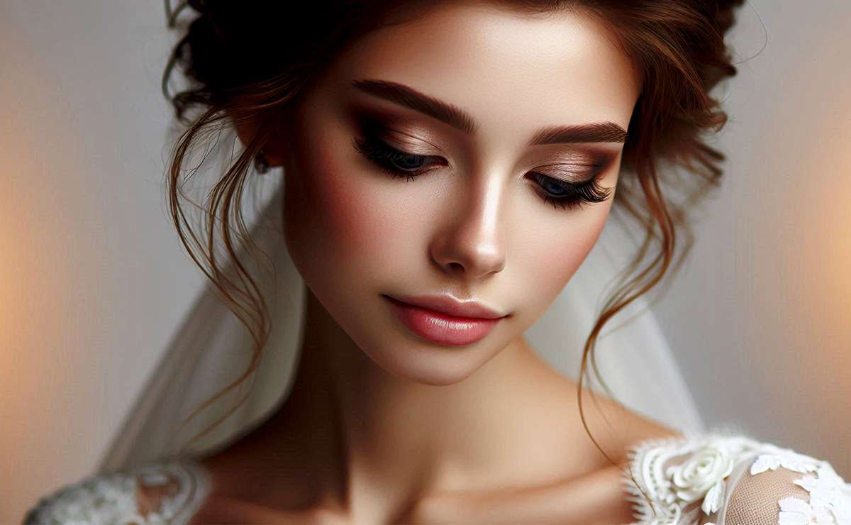 Sposa in primo piano