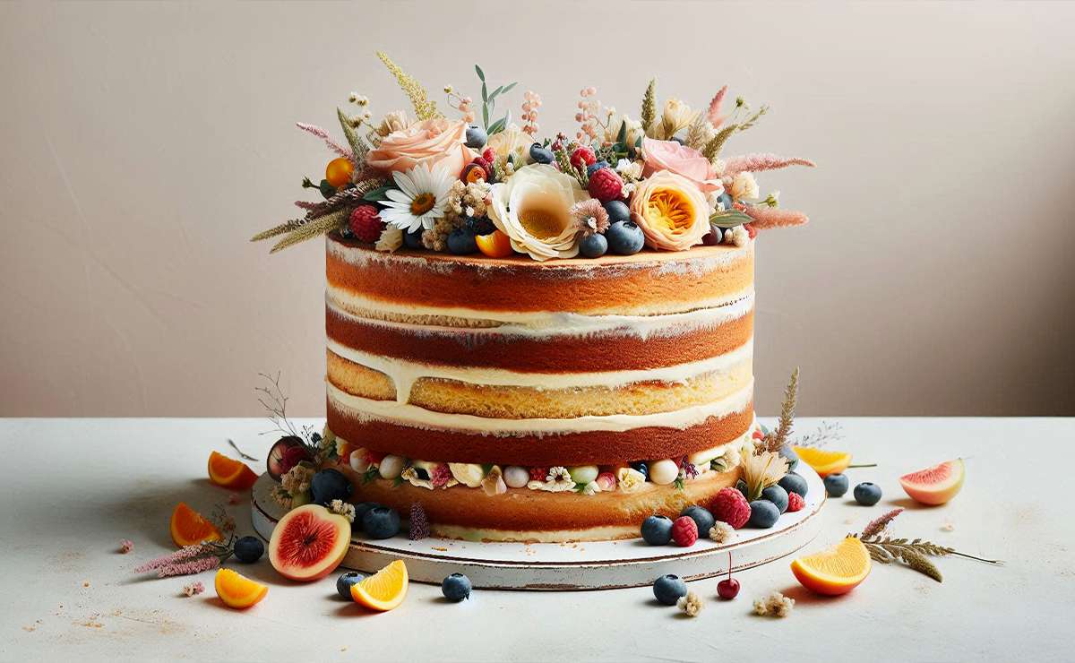 caratteristiche della naked cake