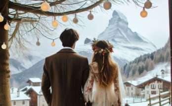 Location e decorazioni per un matrimonio in inverno