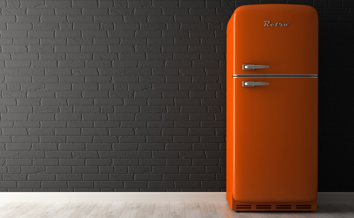 Frigorifero in stile retrò