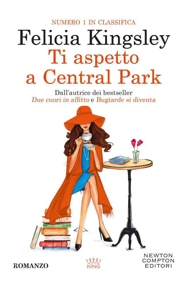 Copertina del romanzo "Ti aspetto a Central Park" di Felicia Kingsley