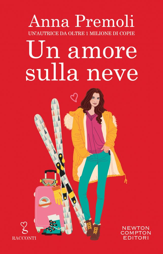 Copertina del romanzo "Un amore sulla neve" di Anna Premoli