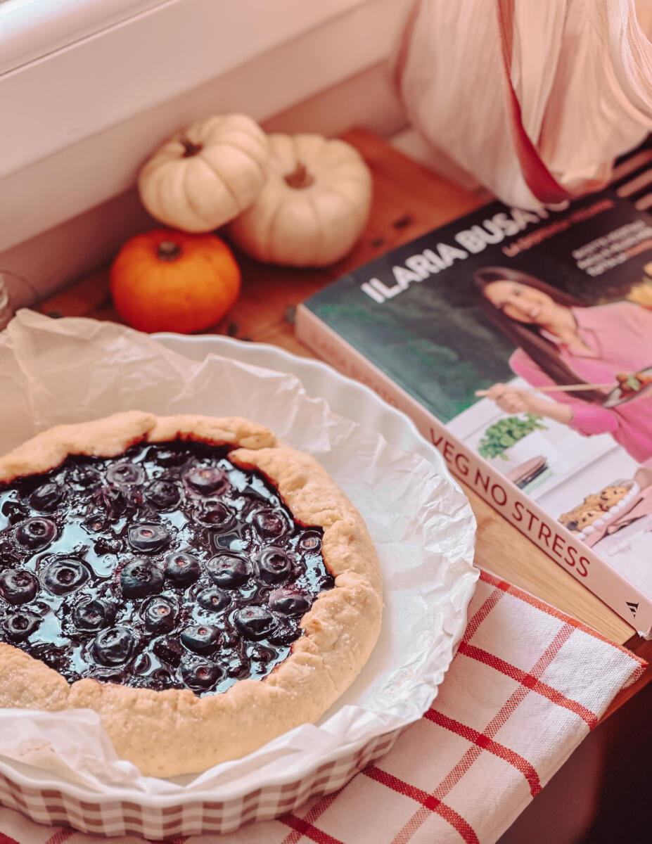 Crostata veg di mirtilli