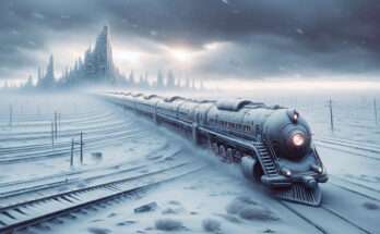 Il treno Snowpiercer tra i ghiacci