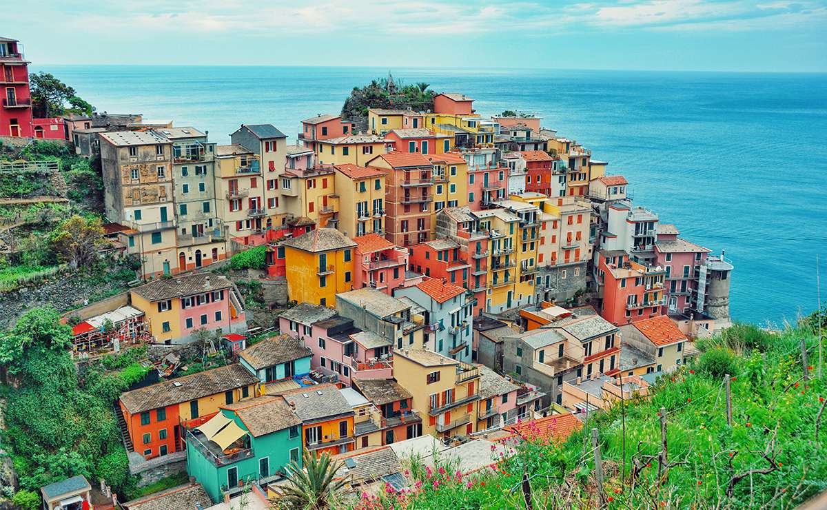 Scorcio delle cinque terre