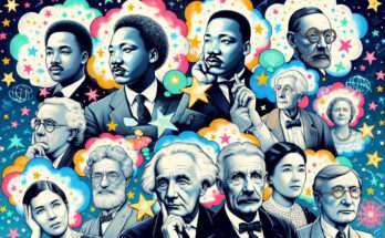 ritratto di personaggi illustri i cui sogni hanno cambiato la storia