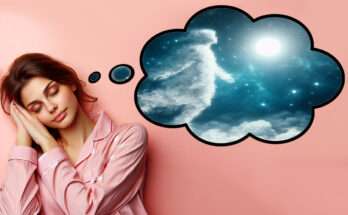 donna dorme e sogna una persona morta