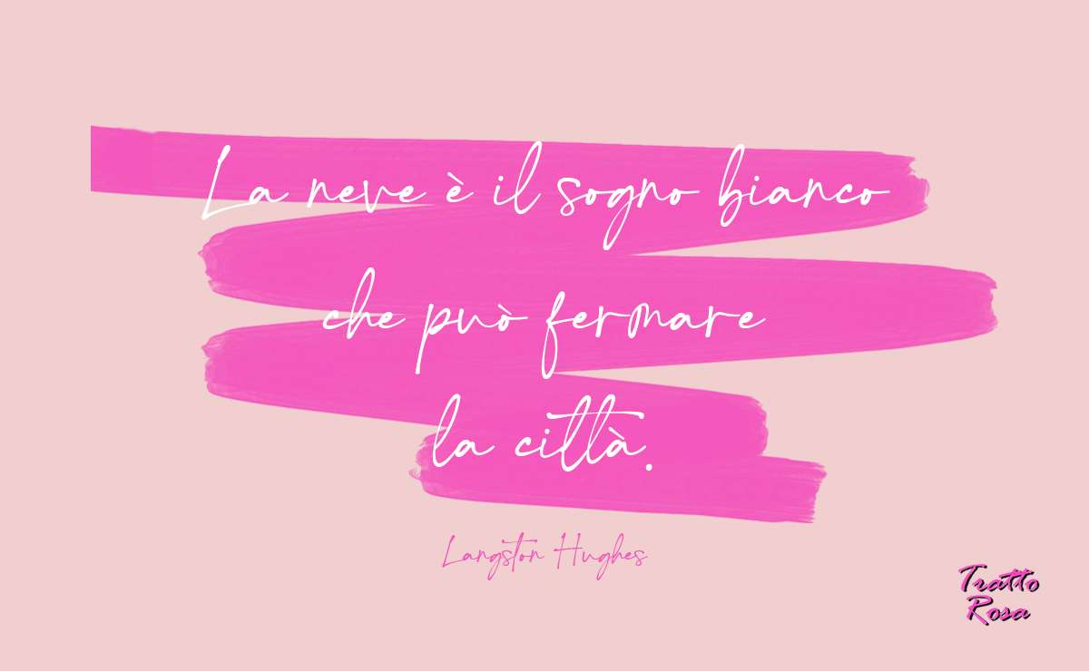 Aforisma sulla neve in città