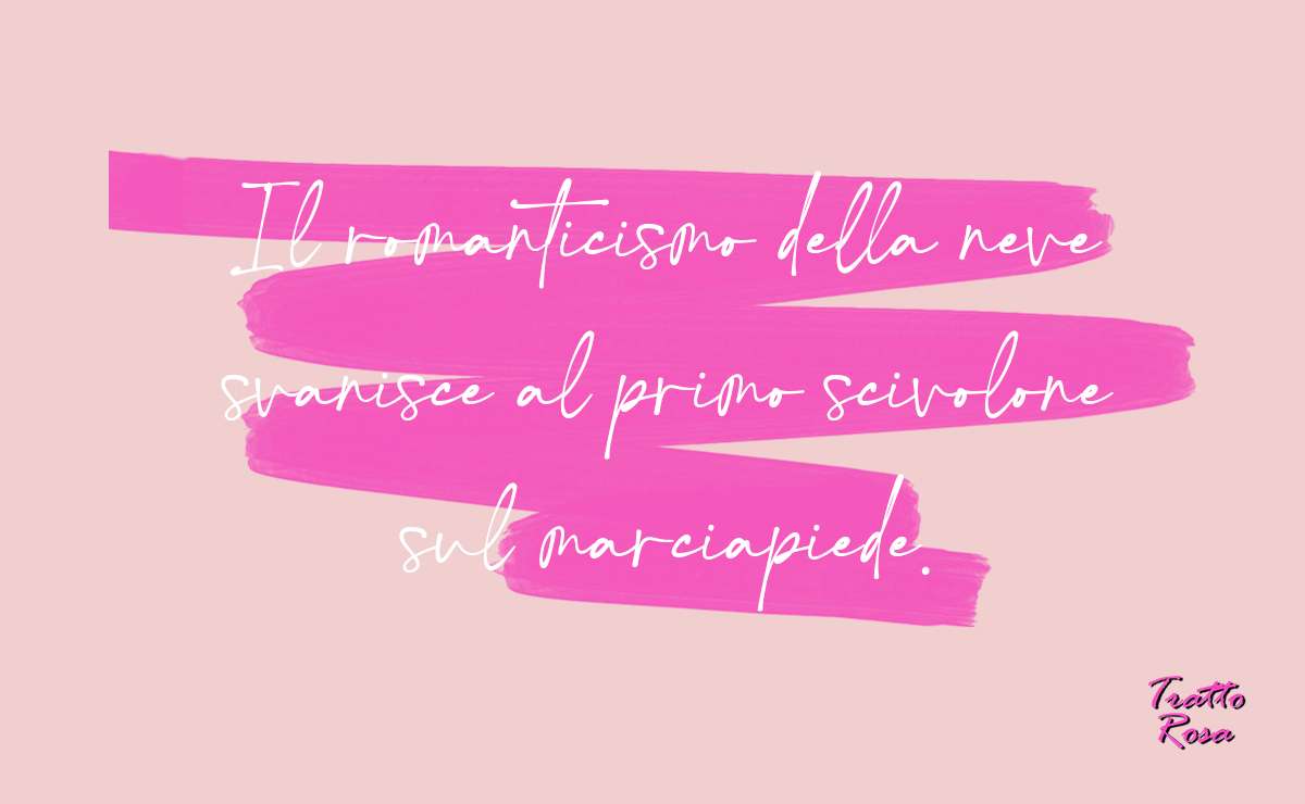 frasi sulla neve per instagram